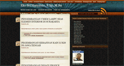 Desktop Screenshot of eko.dosen.isi-ska.ac.id